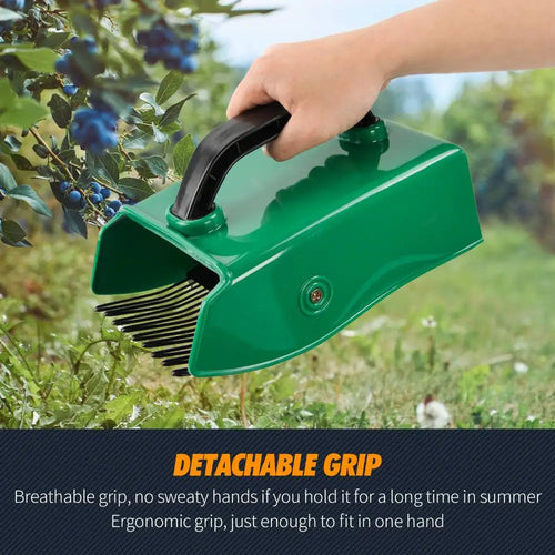 Metal Berry Picker Blueberry Collection Convenient Handle Picking Tool Greenhouse Garden Farm Fruit Harvester With Metal Comb
